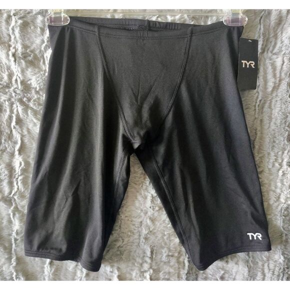 NWT TYR Men's Durafast One Jammer Swimsuit Size M 32 Waist UPF 50 Pool Workout - Picture 1 of 9